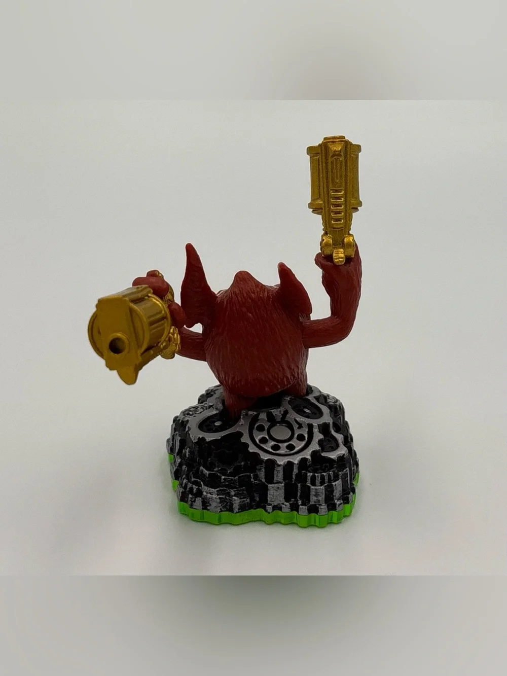 RARE Vintage Skylanders Trigger Happy Dino-Rang Eruptor Figure Toy Set Lot